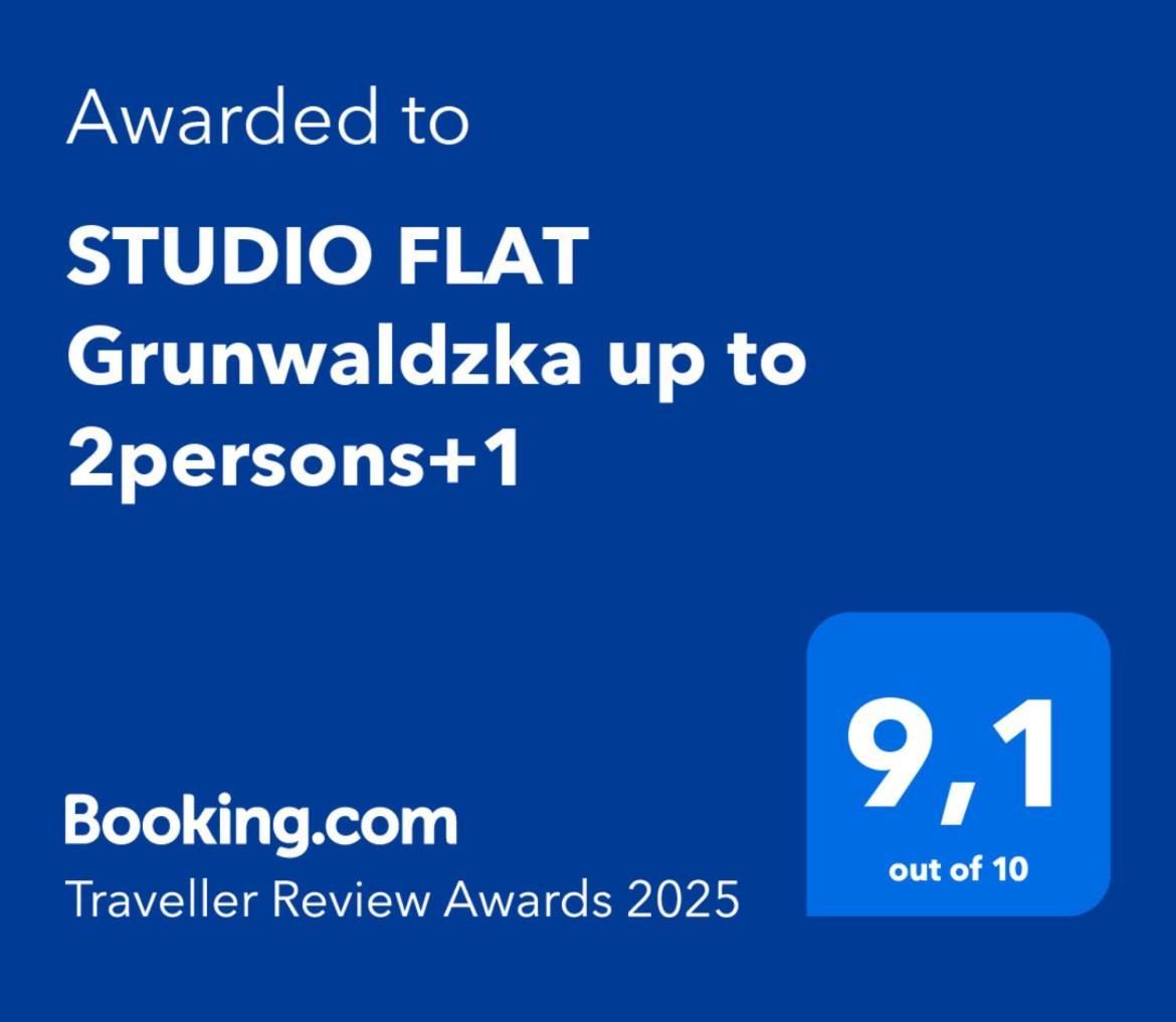 Studio Flat Grunwaldzka Up To 2Persons+1 Wroclaw Exterior photo